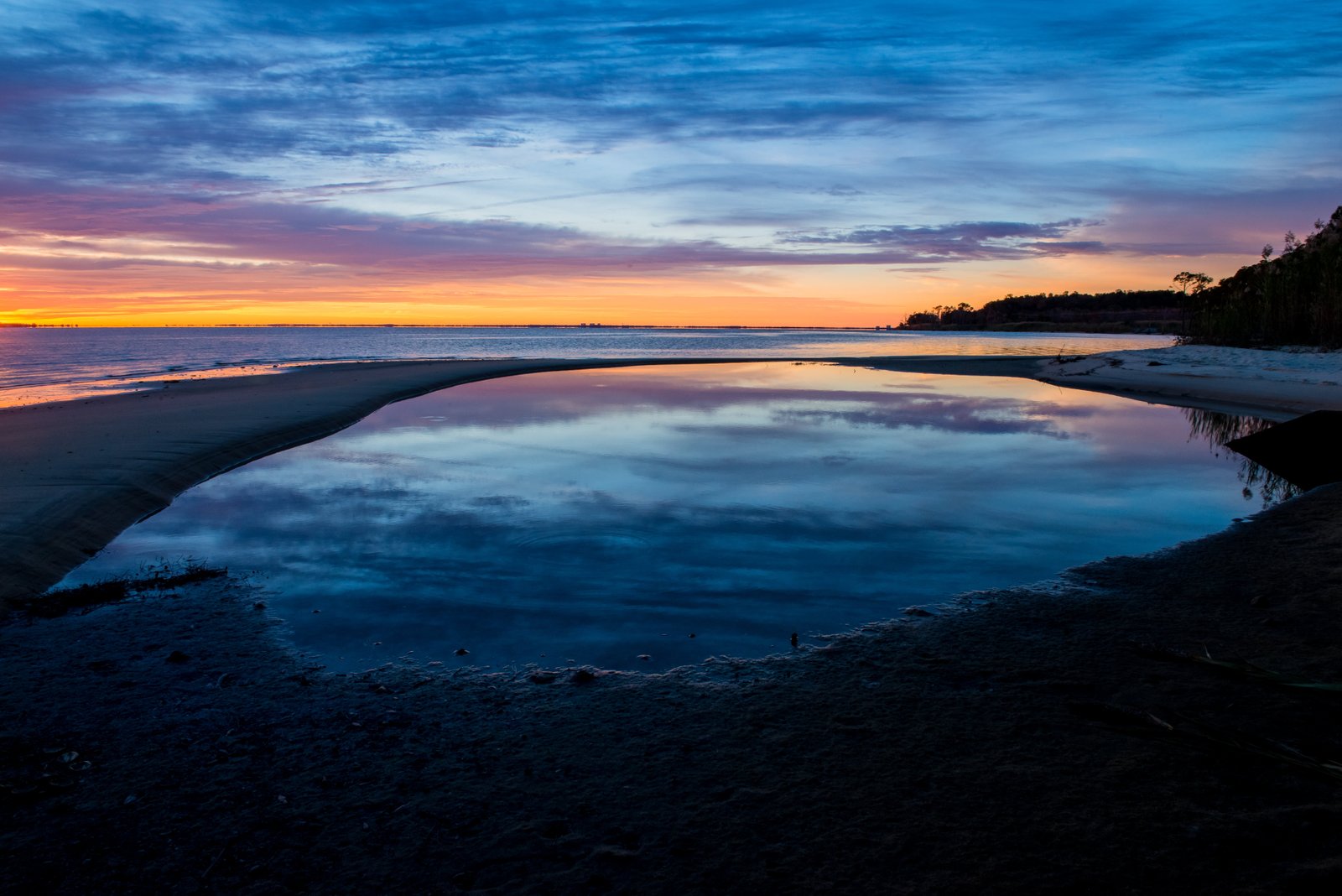 landscape photography of island near body water Blue Bayou 2k 4k 5k