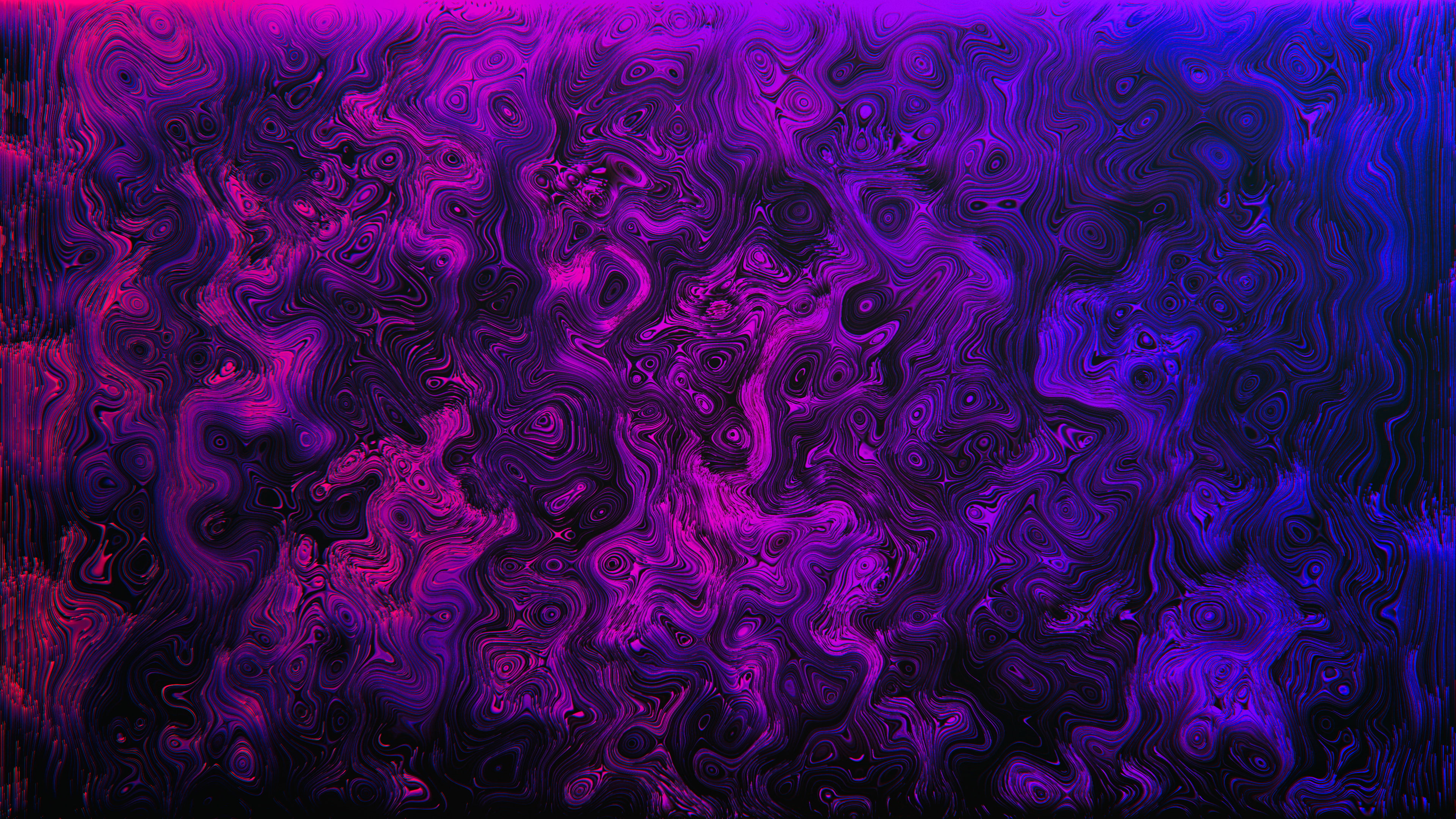 Purple Hysteresis Abstract 2k 4k