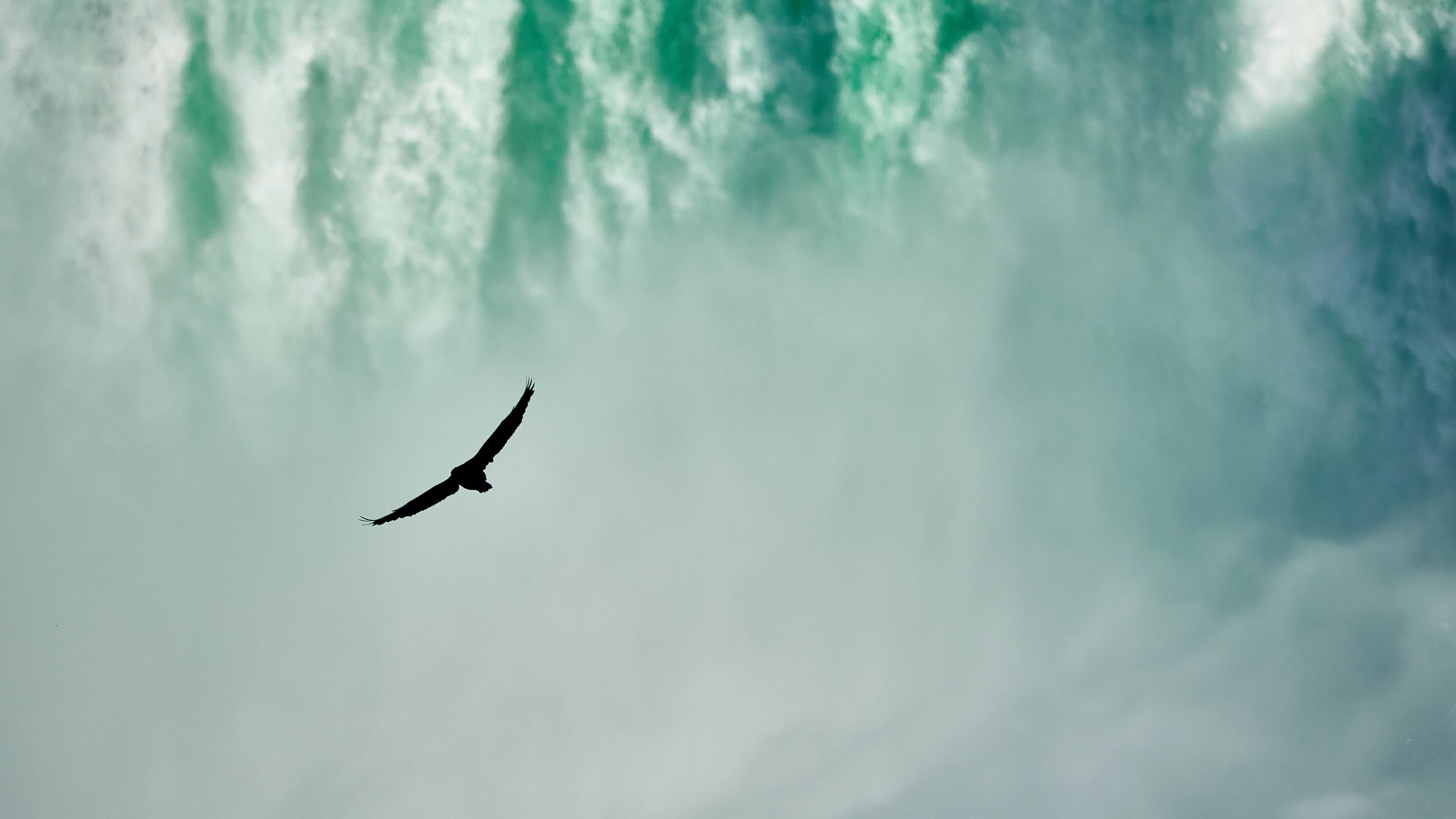 Into the green Eagle in Niagara Falls 2k 4k