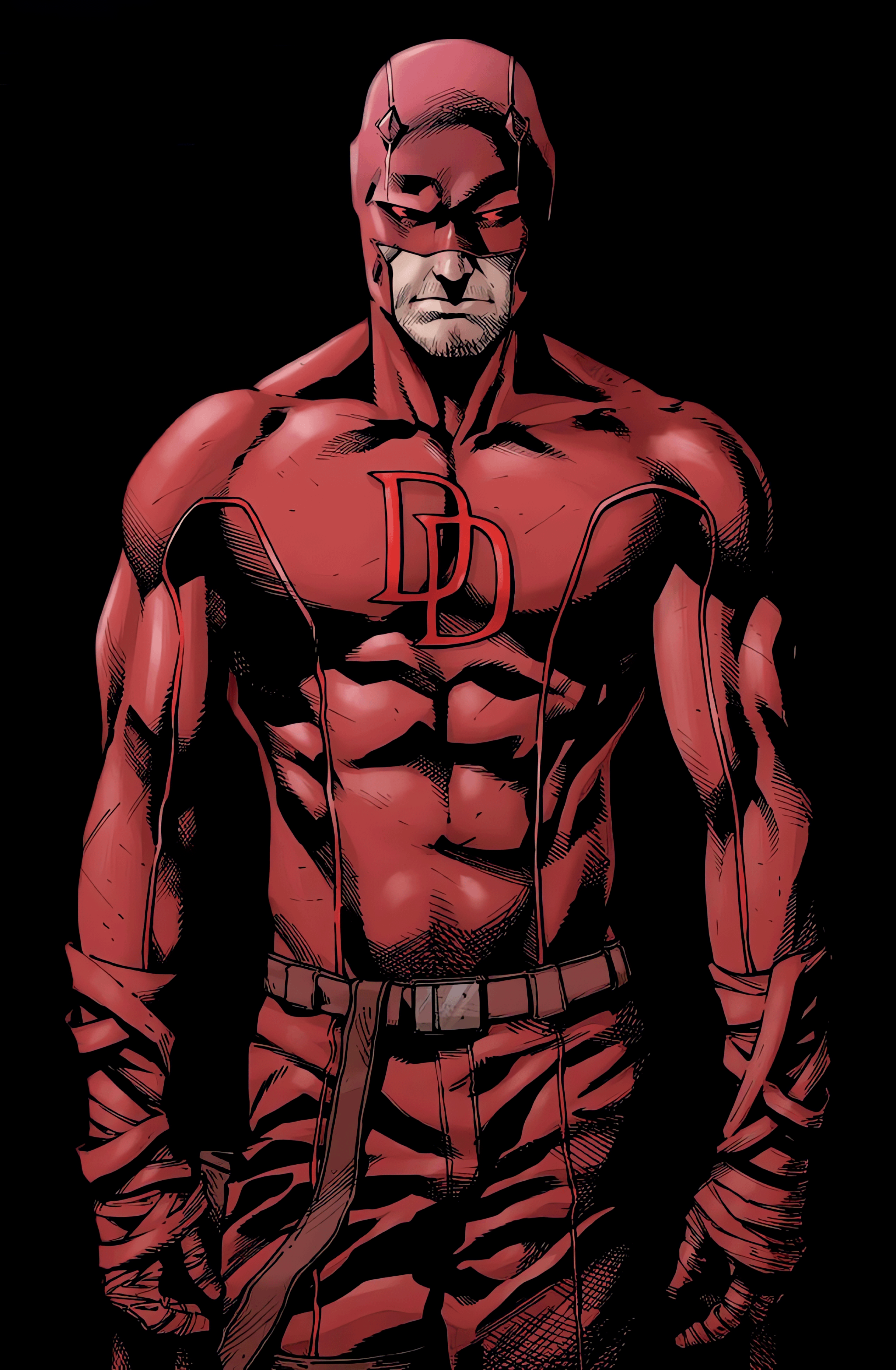 Daredevil marvel comics tv netflix show cartoon amoled mobile 2k