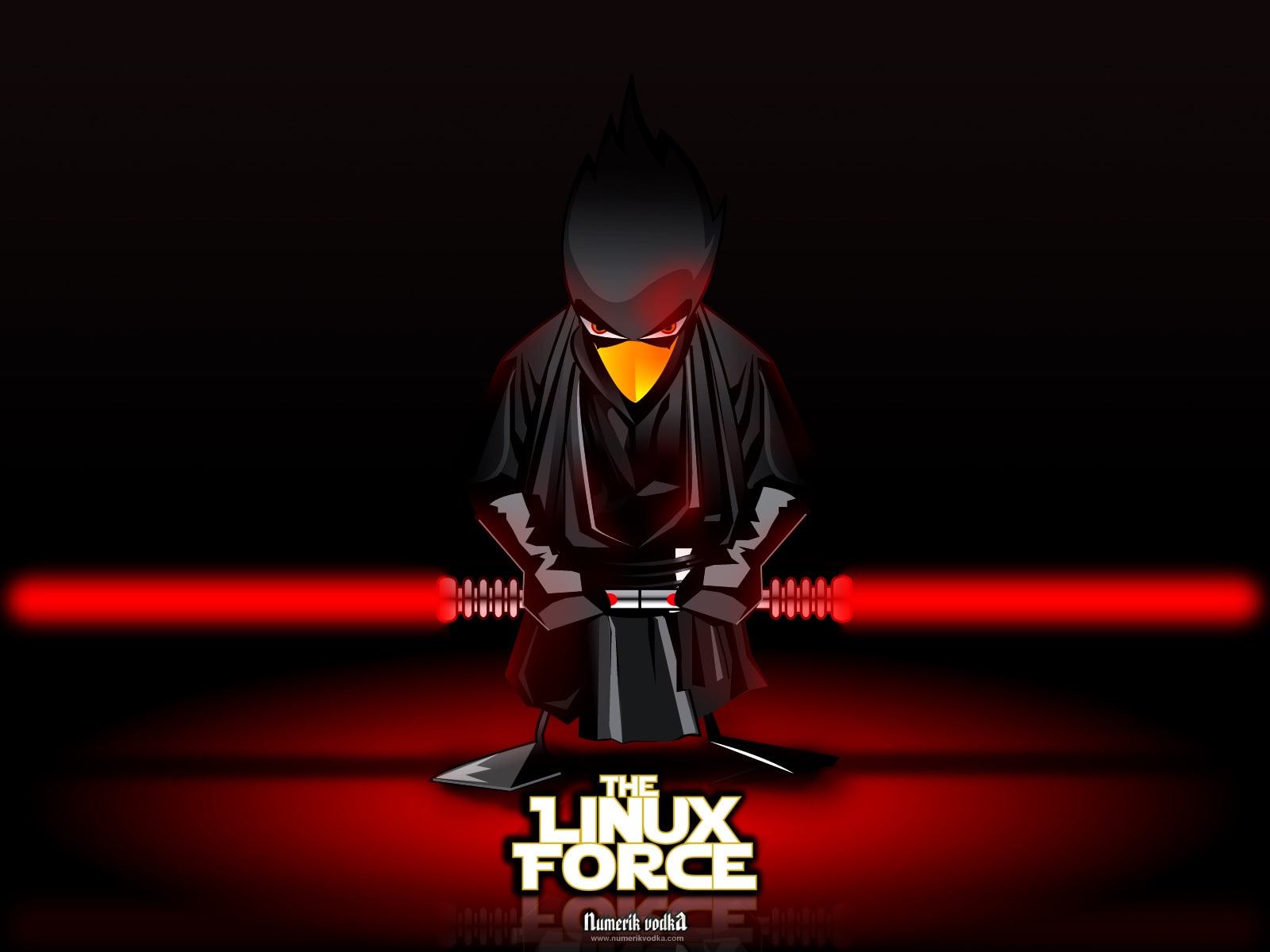 computer Dark Background Linux Star Wars 2k