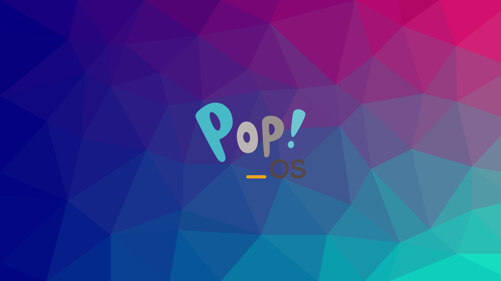 Linux Pop OS abstract digital 2k 4k 5k