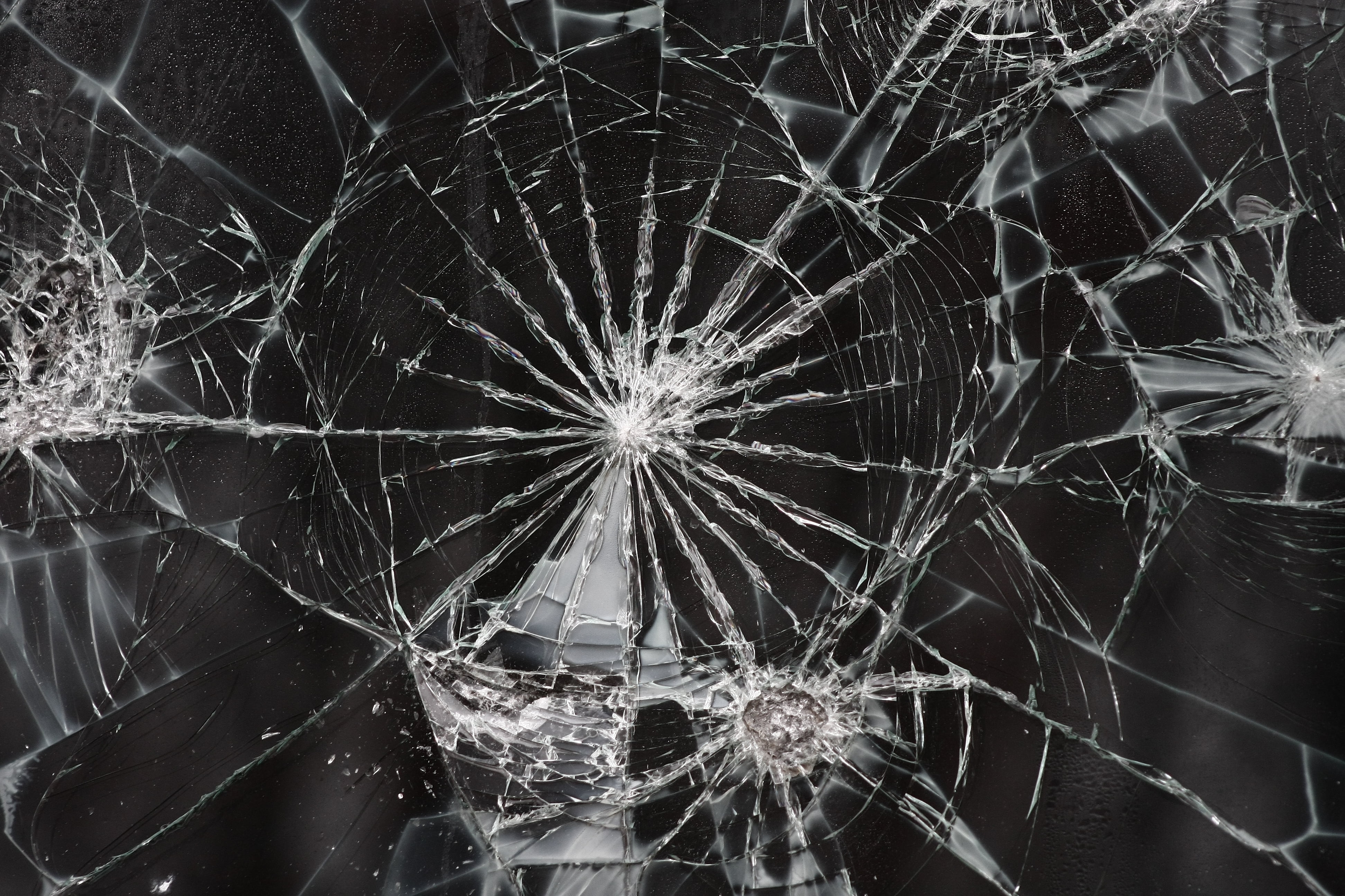 shattered glass cracks texture surface abstract broken cracked 2k 4k