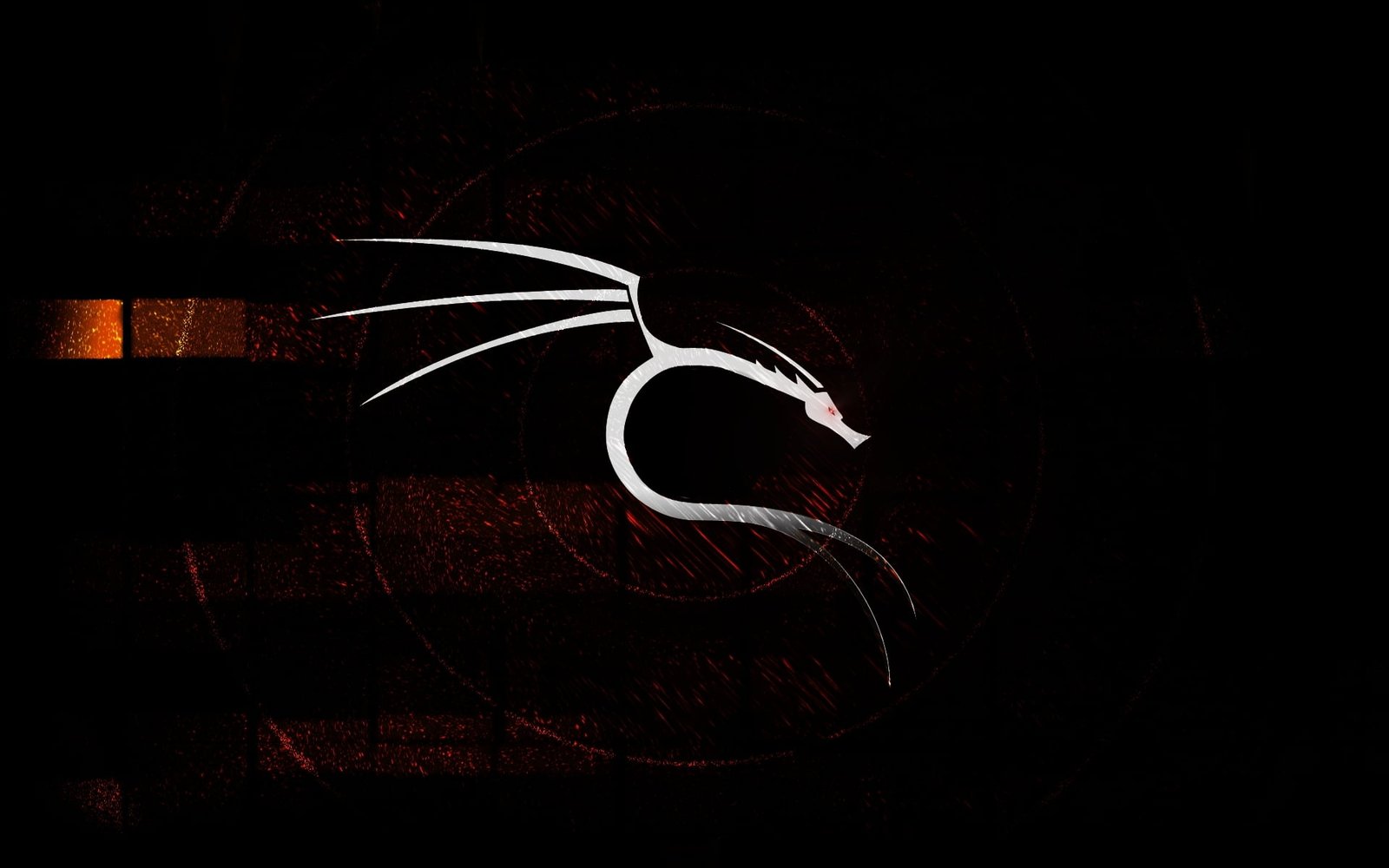 white winged dragon logo background black new year coming 2k