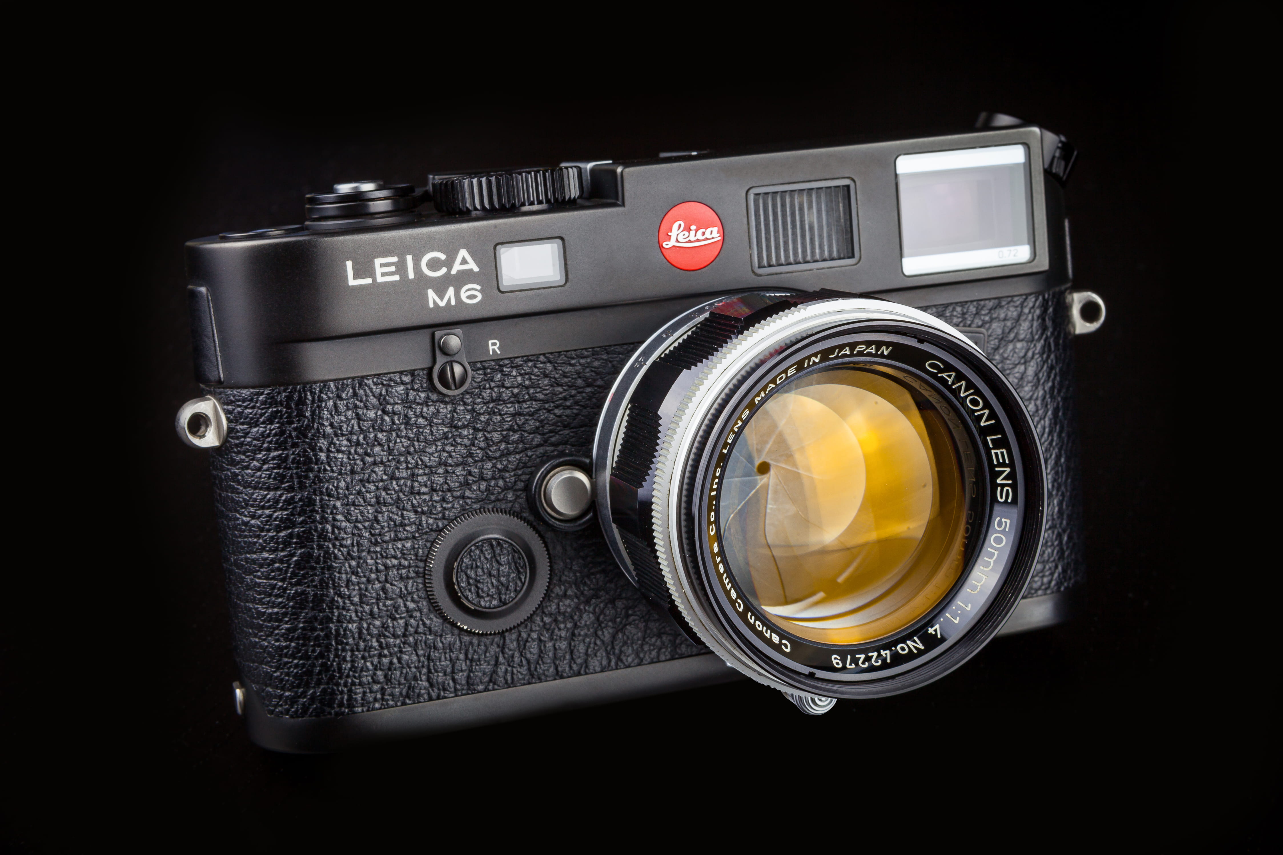 black Leica SLR camera electronics digital lens 2k 4k