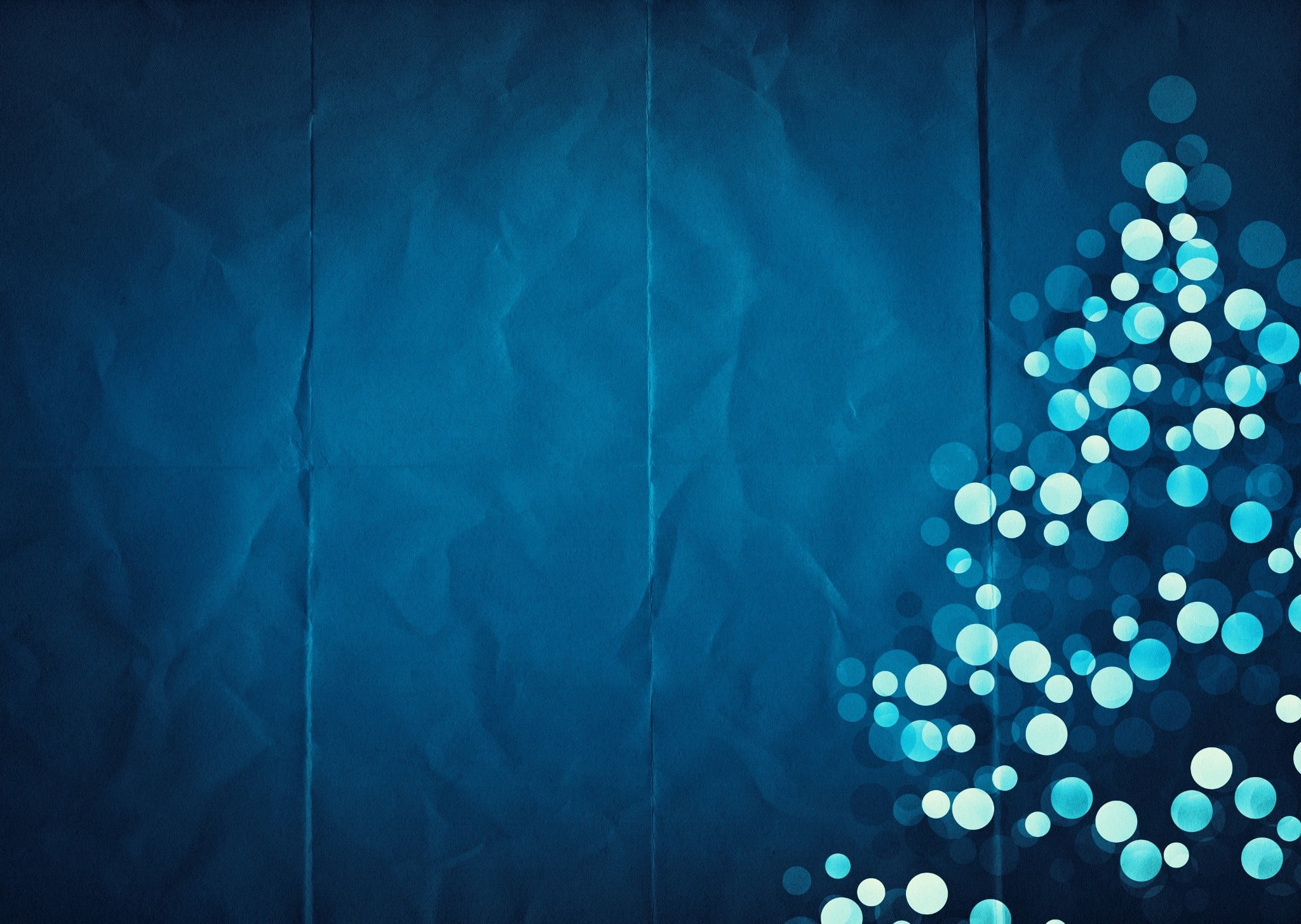 blue bokeh untitled minimalism texture Christmas Tree backgrounds 2k