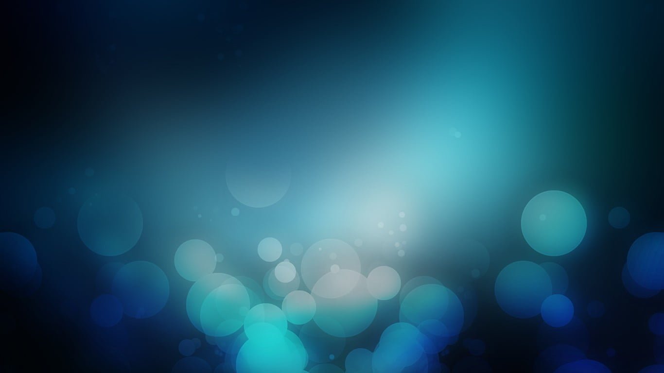 blue bubbles bokeh digital art backgrounds abstract defocused