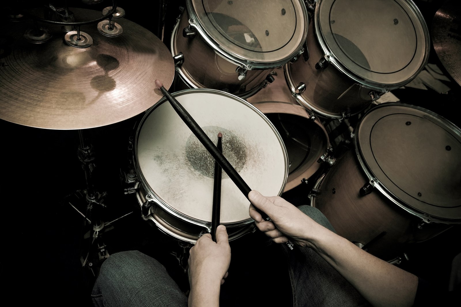 blur drums tool installation shock music bokeh professional 2k 4k 5k