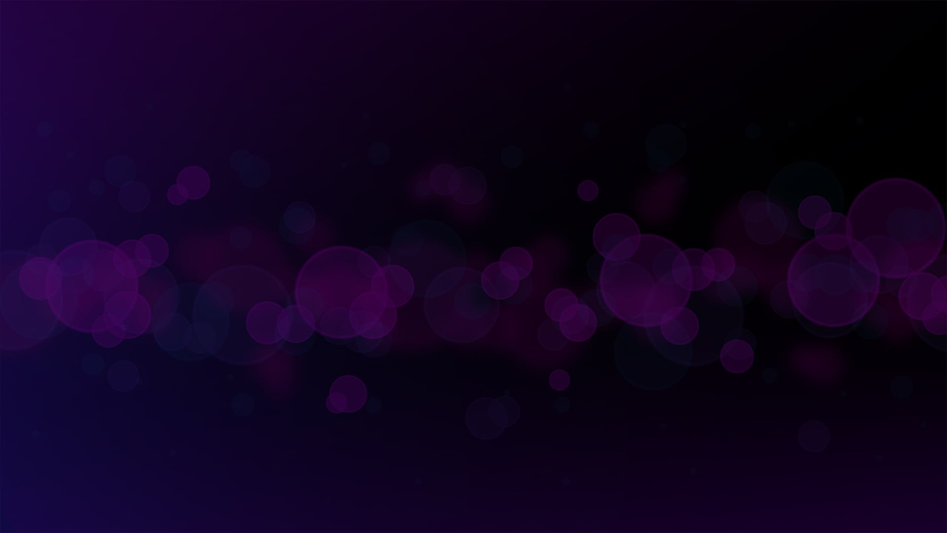 circle bokeh dark violet minimalism gradient defocused 2k