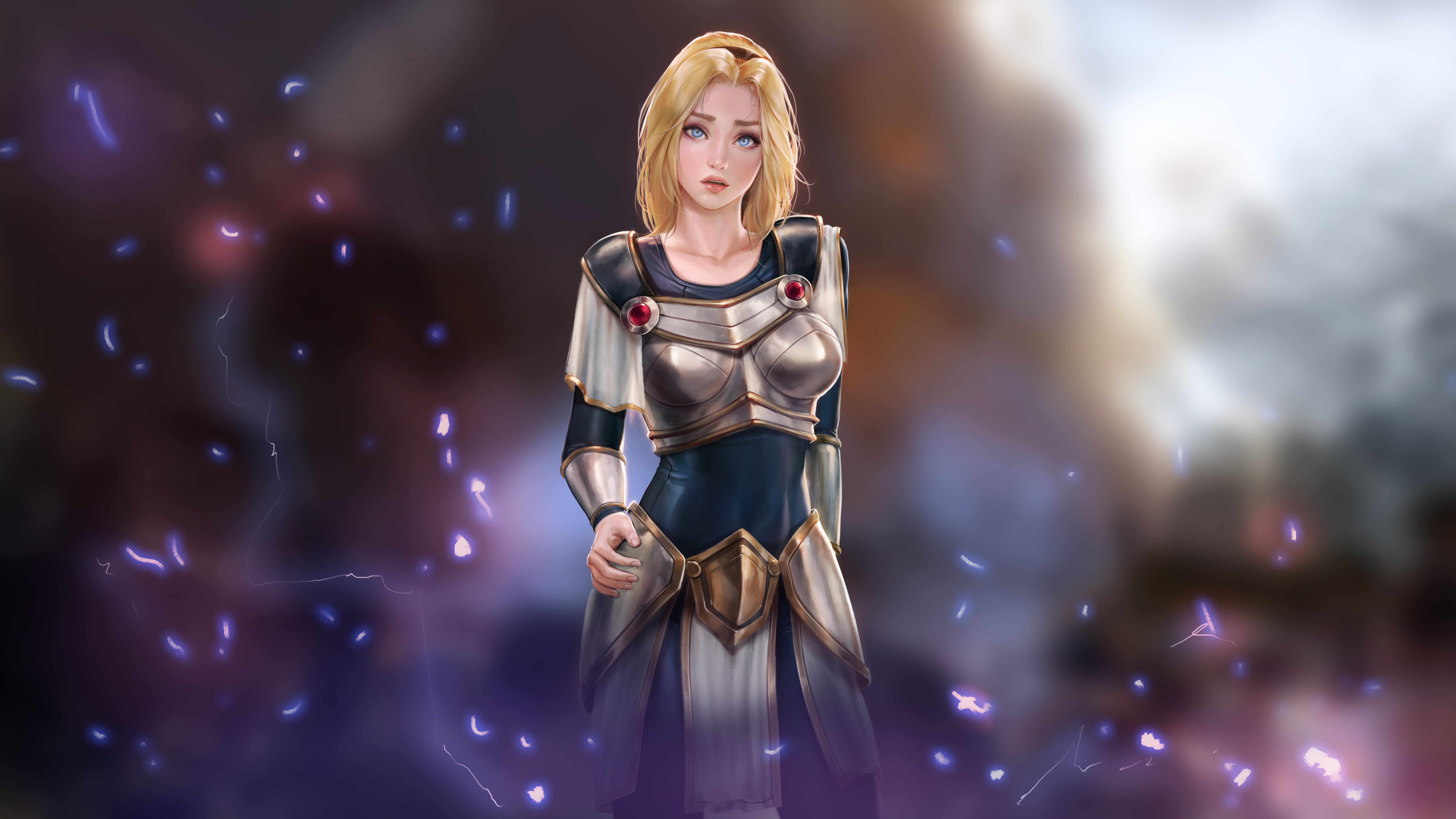 Lux League of Legends video games game girls women 2k 4k 5k 8k