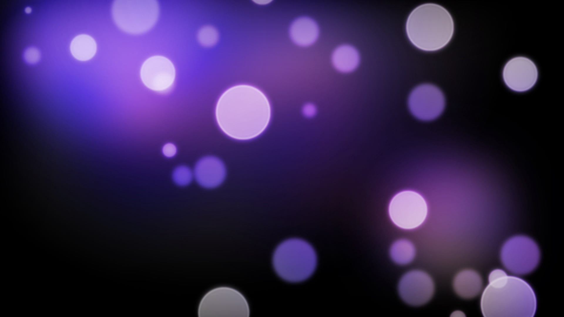 purple bokeh lights circles background glare dark defocused 2k