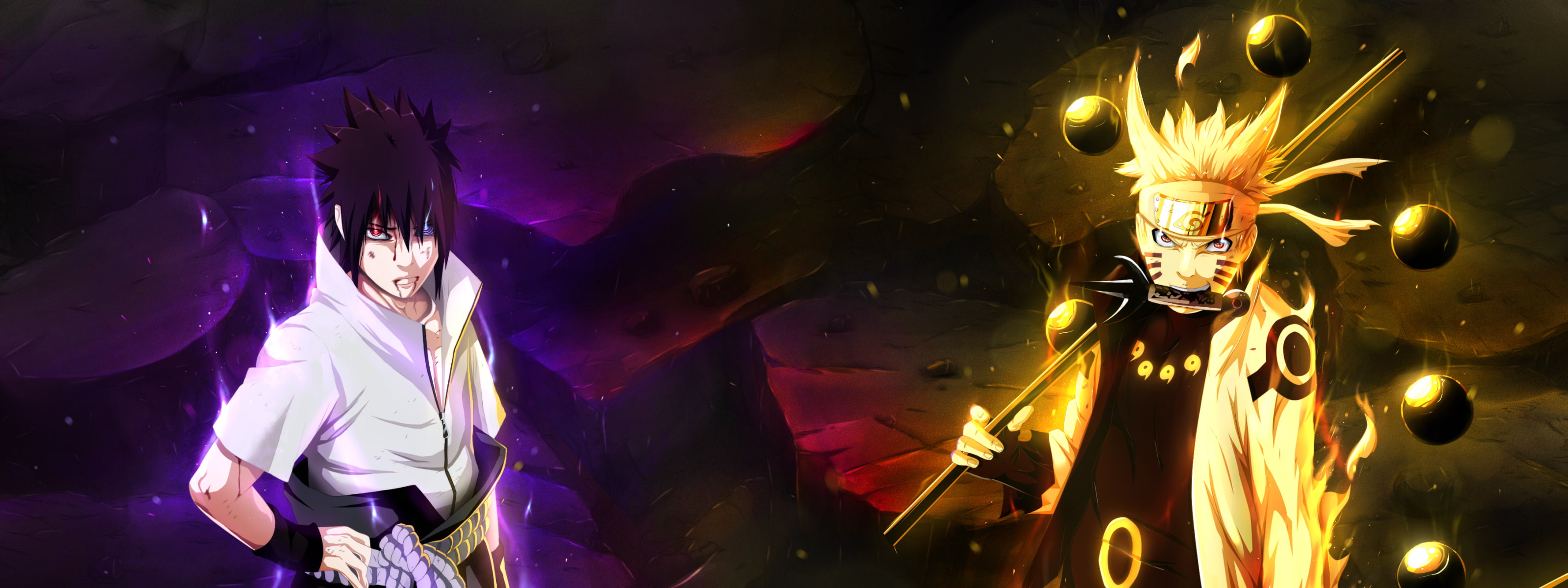 anime dual monitor multi screen widescreen 11 dualmonitor dualscreen 2k