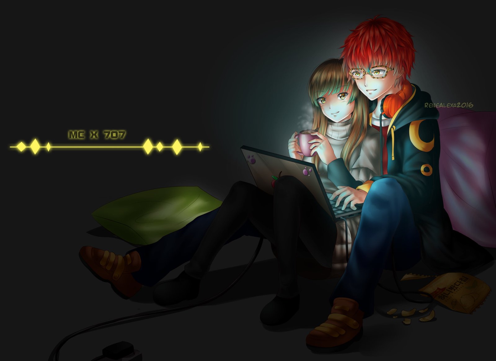 Anime Mystic Messenger 2k 4k