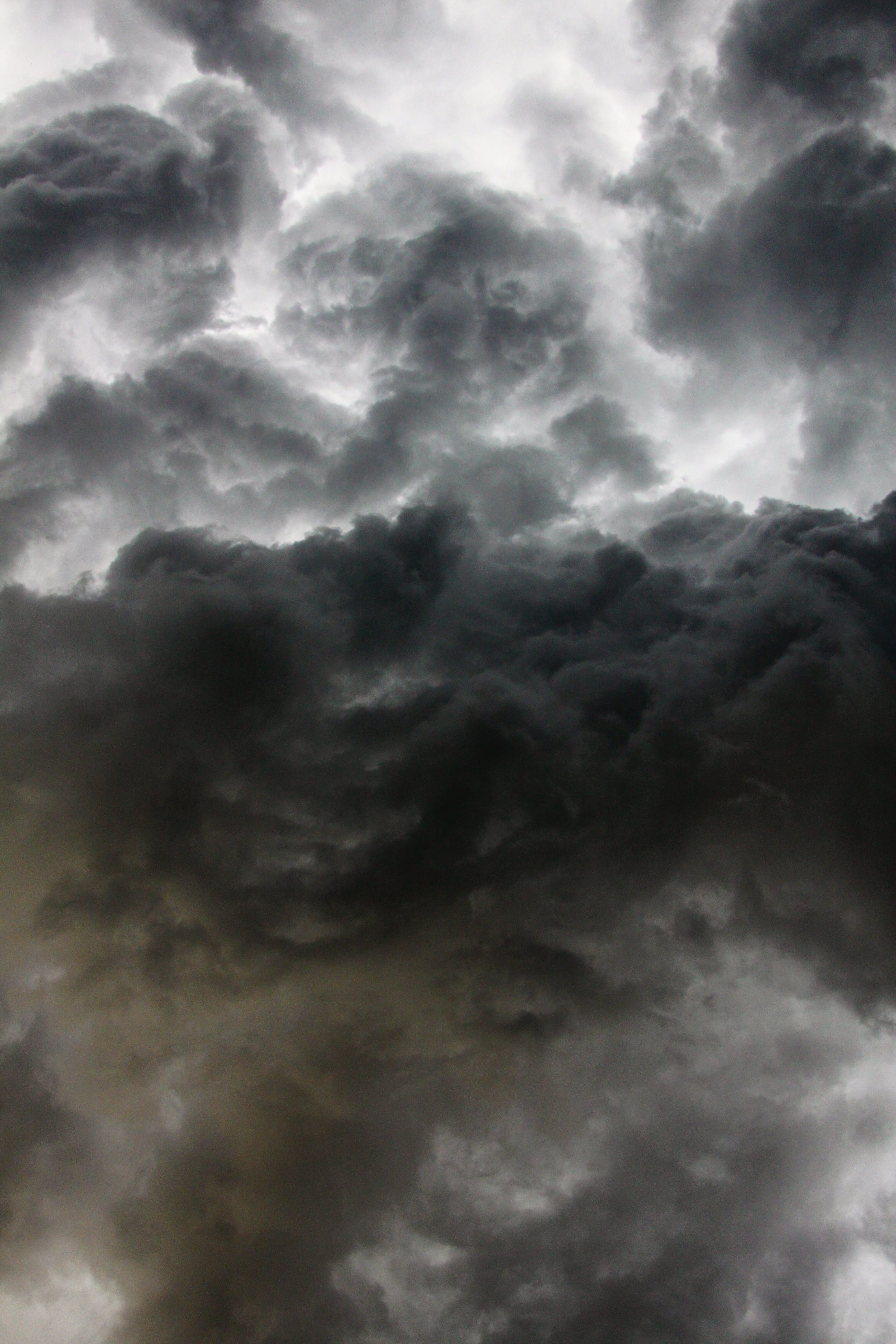 clouds sky storm weather dark gloomy mystic thunderstorm 2k
