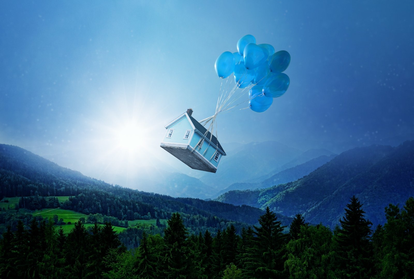 landscape mysticism mystical mood fantasy composing light 2k 4k 5k