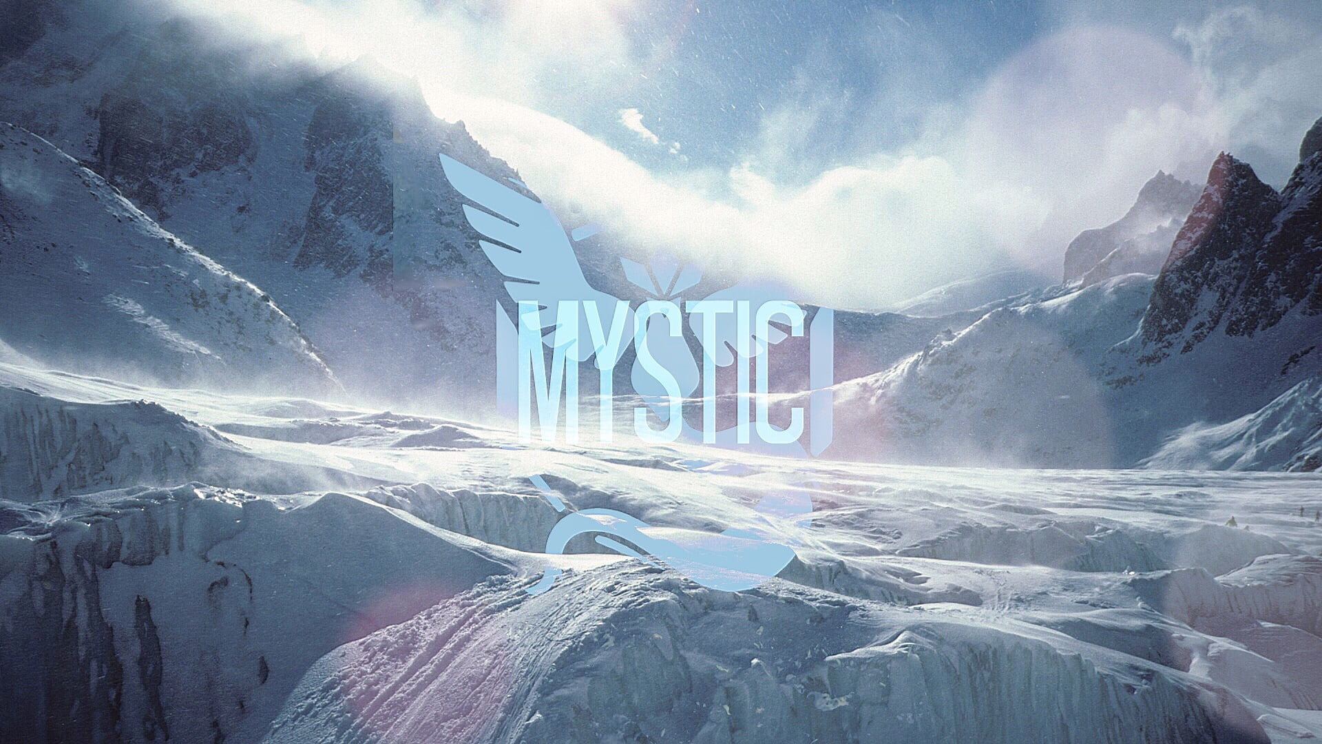 Mystic digital wallpaper Pokemon Go Team sky cloud 2k