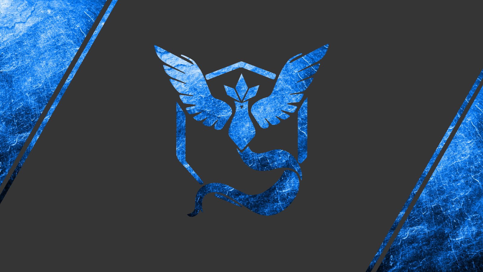 Team Mystic Pokemon Go Blue indoors no people 2k 4k