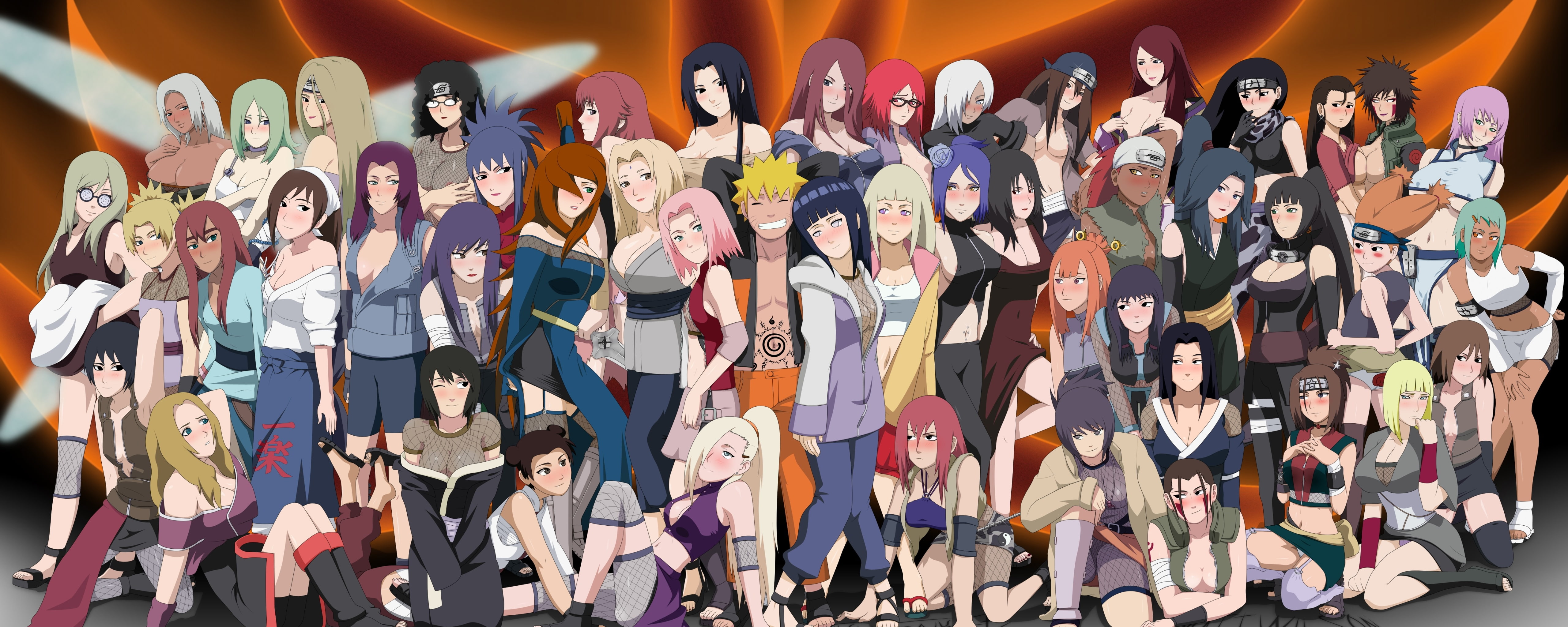 anime dual monitor multi screen widescreen dualmonitor dualscreen 2k 4k 5k