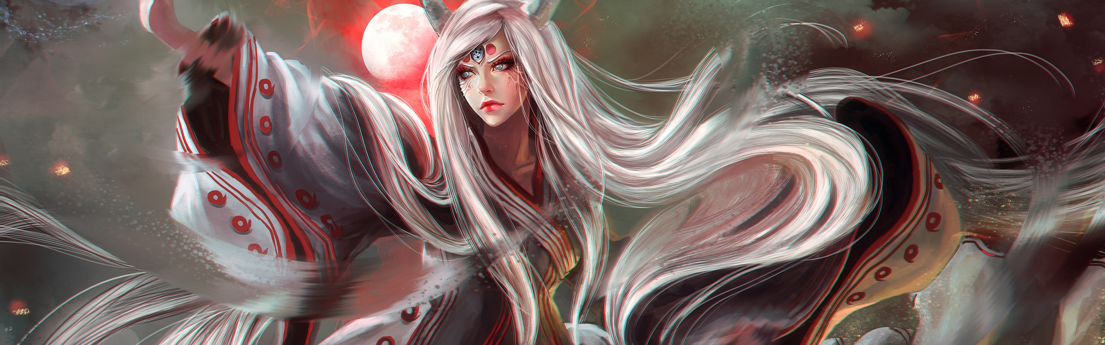 anime dual monitor multi screen widescreen dualmonitor dualscreen 2k 4k