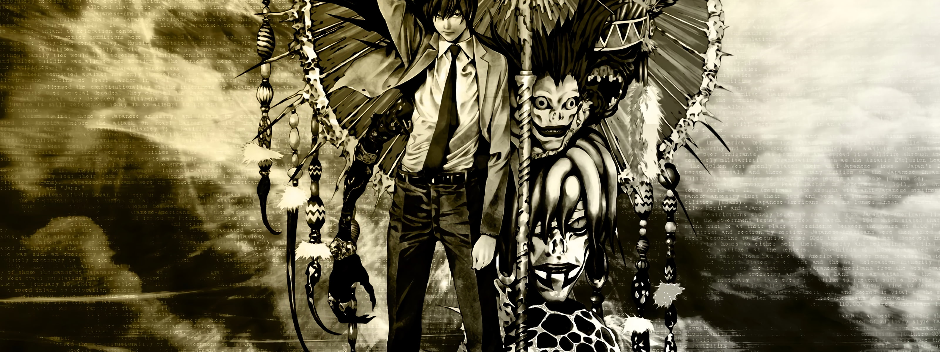 anime dual monitor multi screen widescreen dualmonitor dualscreen 2k