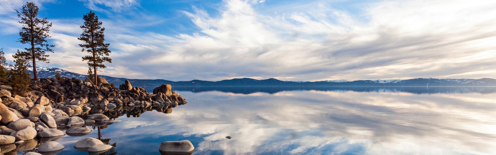 clouds Dual Monitors lake landscape Multiple Display nature widescreen dualmonitor dualscreen 2k 4k