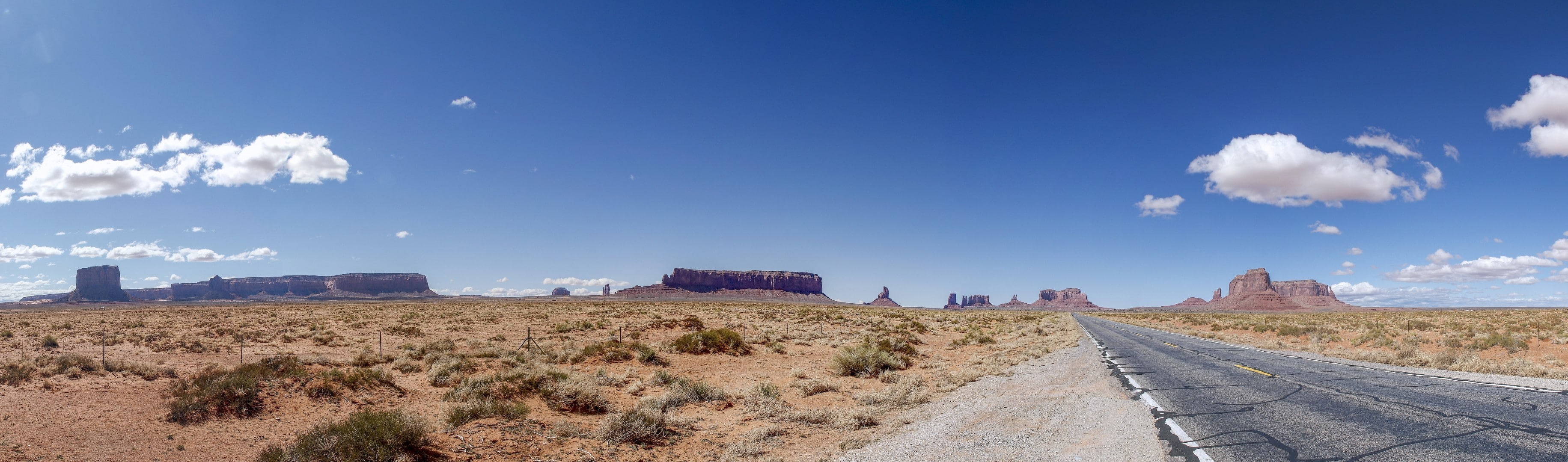landscape road dual monitors sky cloud environment widescreen dualmonitor dualscreen 2k 4k