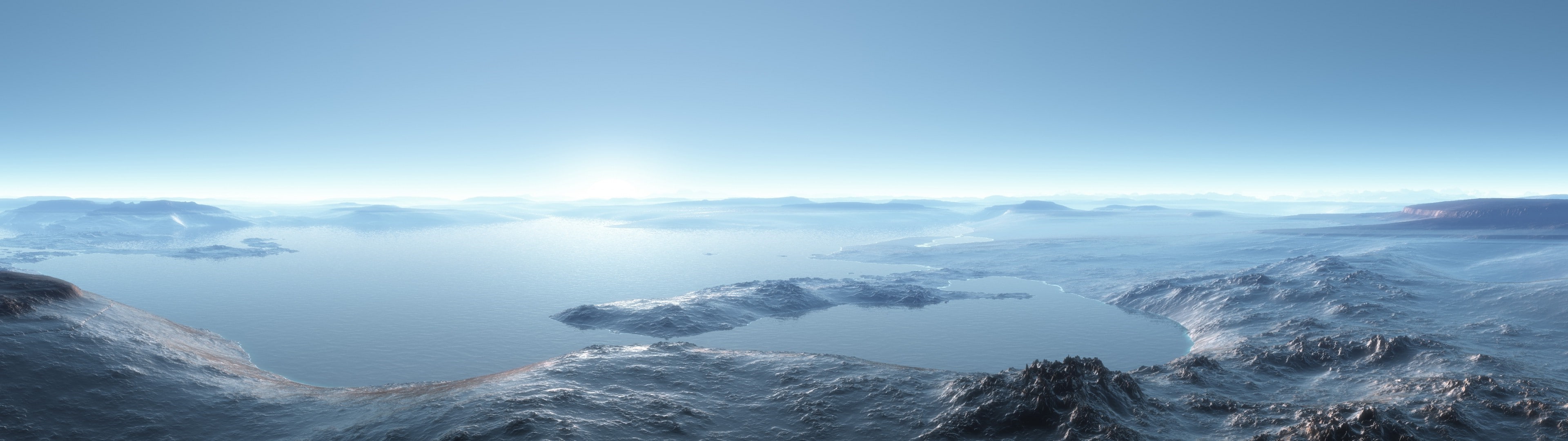 nature landscape dual screen widescreen dualmonitor dualscreen 2k 4k