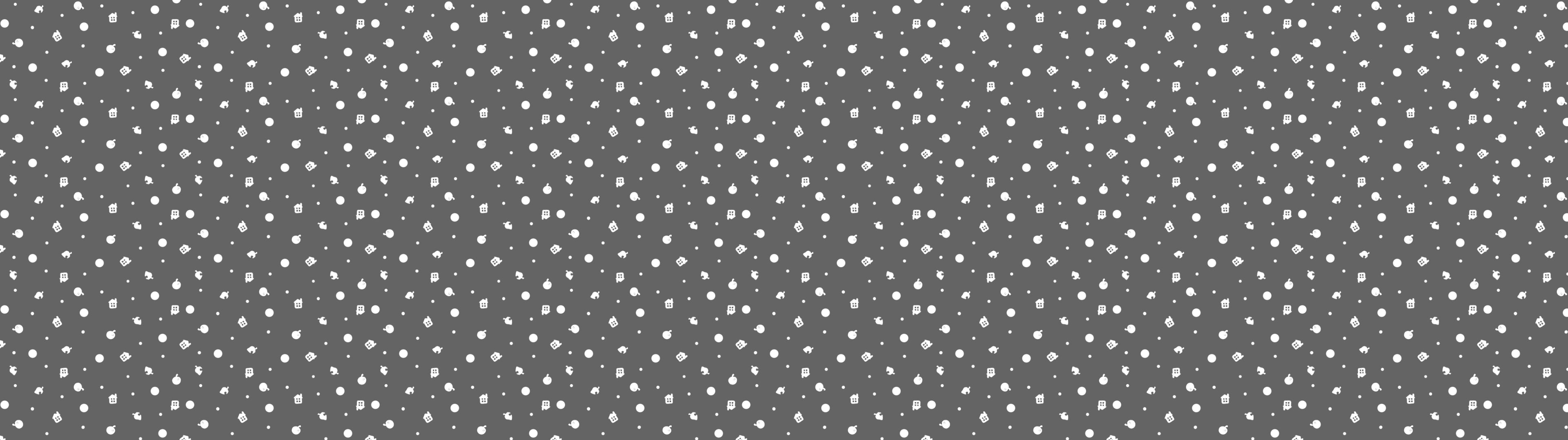 untitled Animal Crossing New Leaf pattern widescreen dualmonitor dualscreen 2k 4k