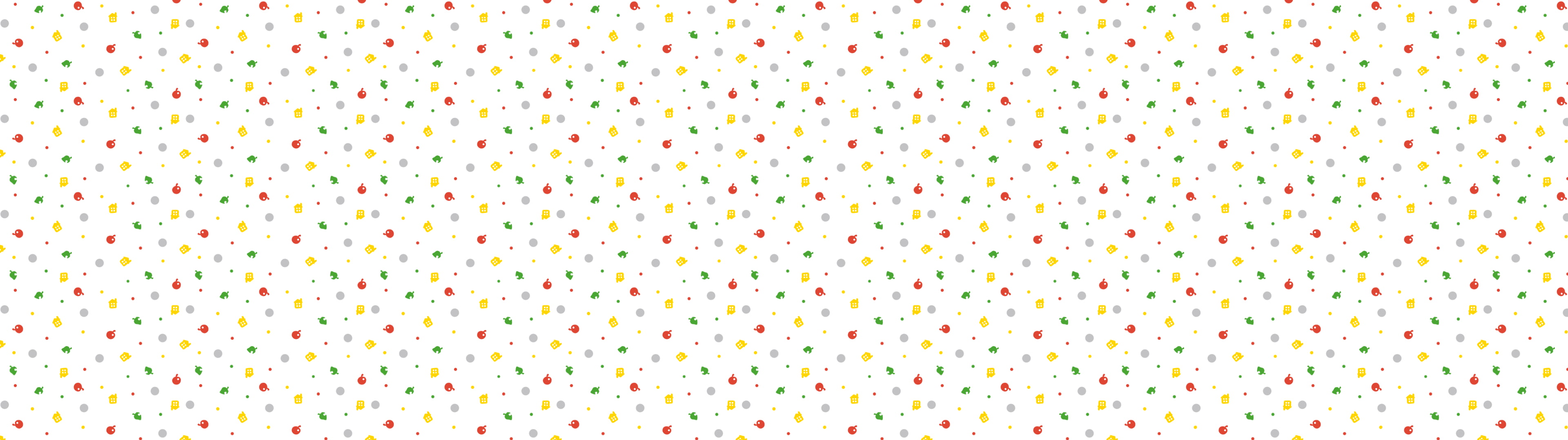 white red and yellow digital wallpaper Animal Crossing New Leaf widescreen dualmonitor dualscreen 2k 4k
