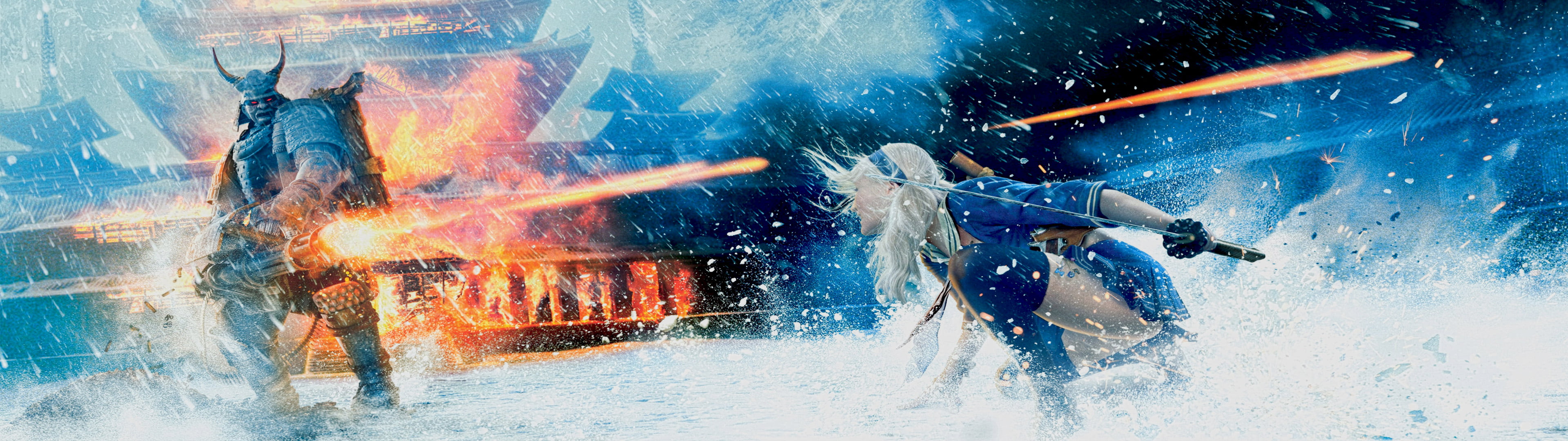 woman wallpaper dual monitors multiple display Sucker Punch widescreen dualmonitor dualscreen 2k 4k