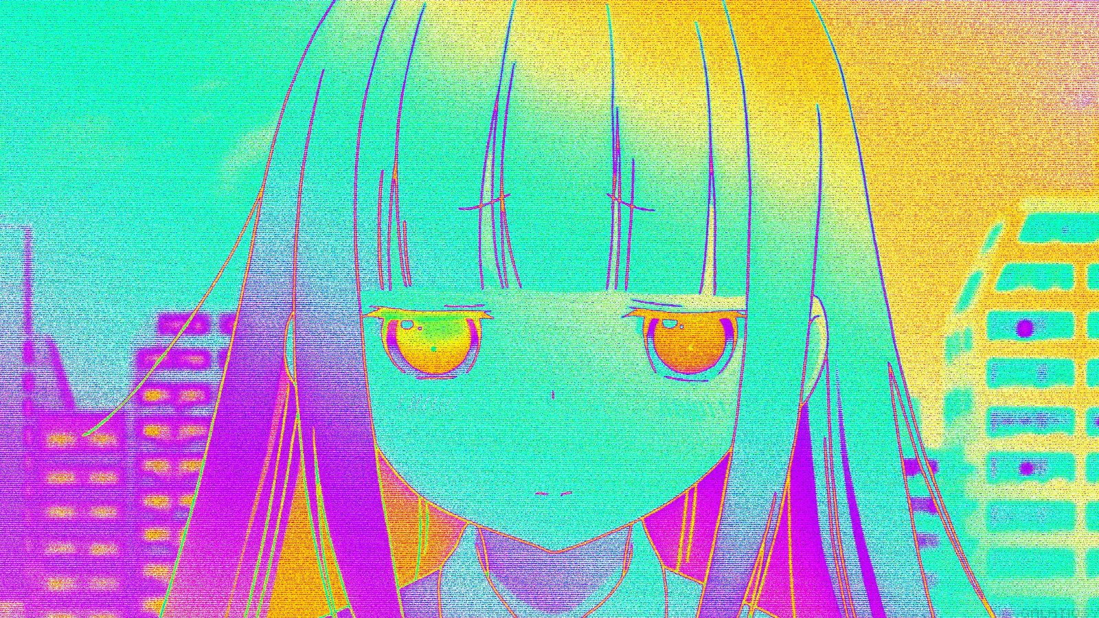 Anime Aesthetic Girl 2k 4k