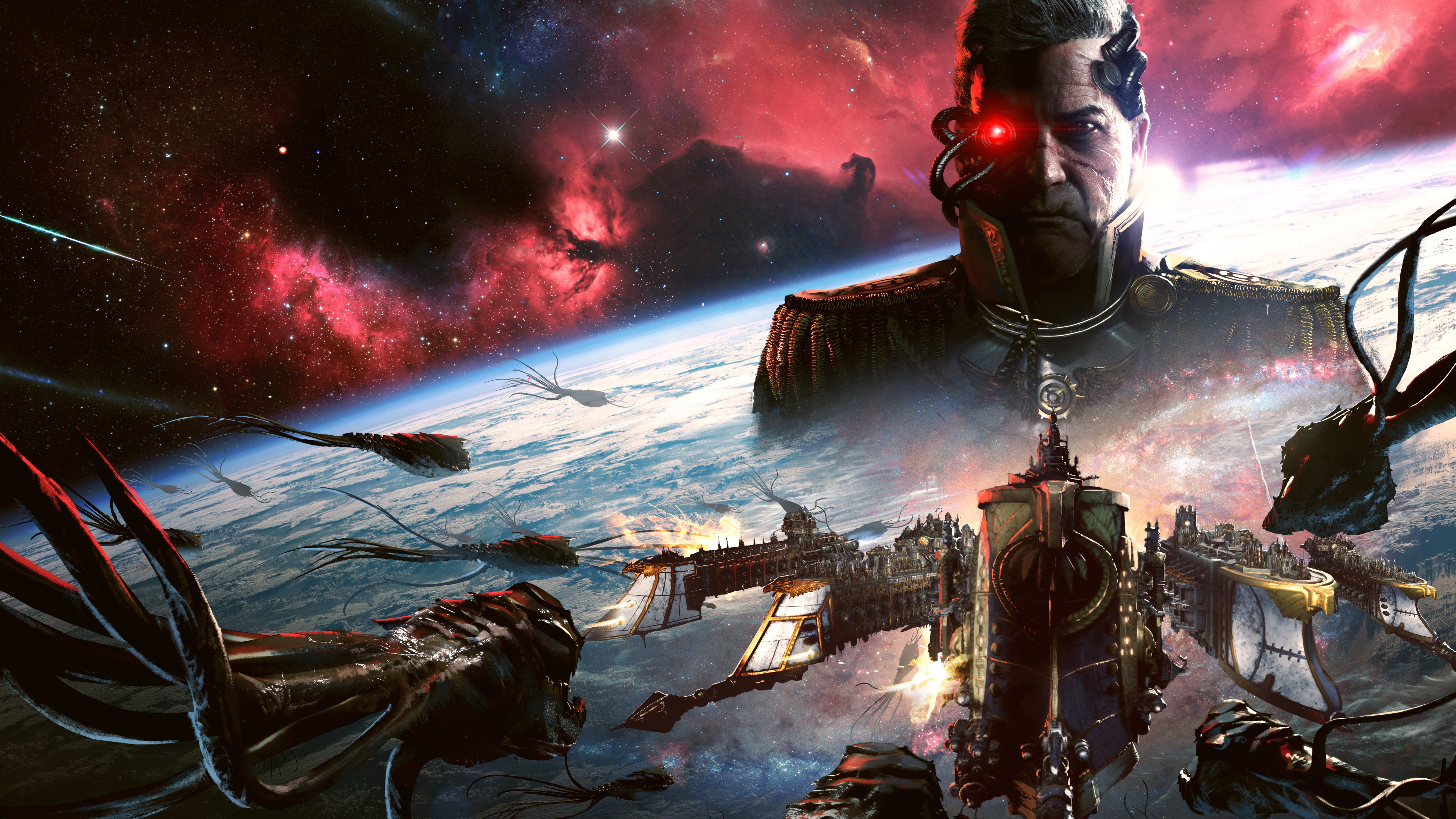 Battlefleet Gothic Armada 2 artwork 2k 4k 5k 8k